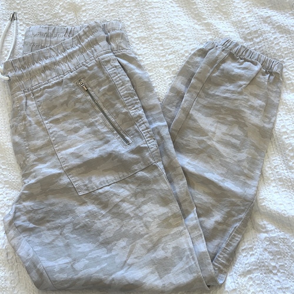 Athleta Cabo tide linen jogger